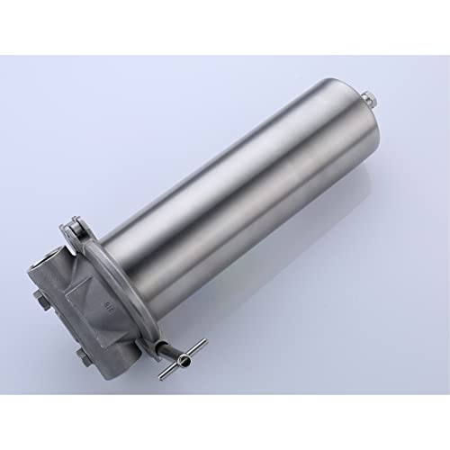 Amwater 304 Stainless Steel Filter Housing for Filter Cartridge, Water Filter Housing for Whole House Water Purification of Stainless Steel 304 (10" C Housing-1 NPT) - Image 5