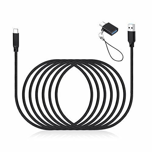 weishan USB C Cable for Elgato HD60 S+, HD60 X Game Capture Card & Wave 3, XLR Condenser Mic - Super Fast Charging Cable with Adapter, 6.6ft Long - Image 1