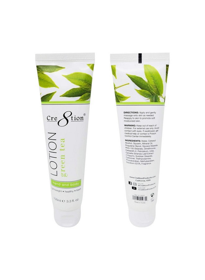 Cre8tion Premium Hand And Body Lotion Made In Korea (Green Tea) - Image 3