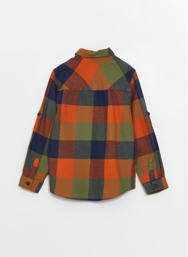 LC WAIKIKI Plaid Long Sleeve Boy Shirt - Image 3