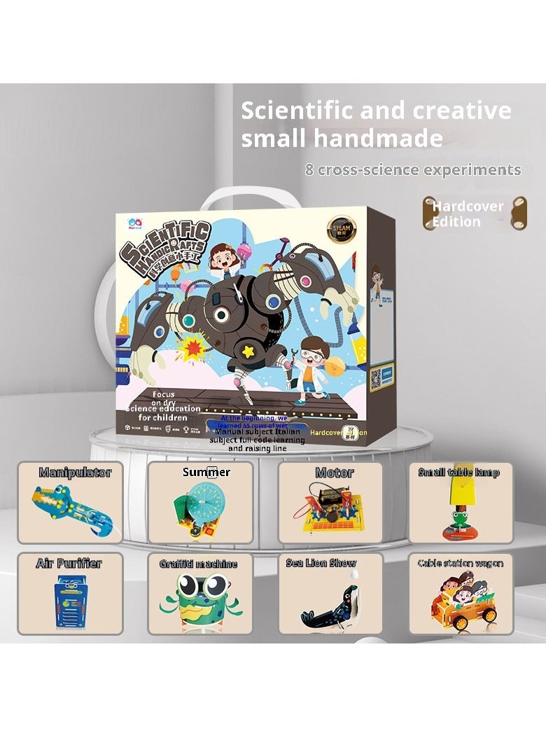Oak 8-Piece Kids Kit, Science Kit for Kids Crafts 3D Puzzle Set, Science Experiment DIY Building Kit, STEM Activity Toys for Boys and Girls - Image 1