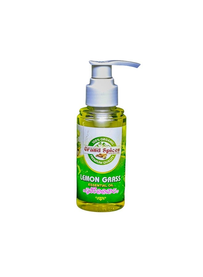 Grand Spices Lemon Grass Essential Oil, | 100 ml