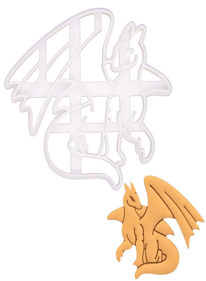 Bakerlogy Adult Dragon cookie cutter, 1 piece - Bakerlogy - Image 1
