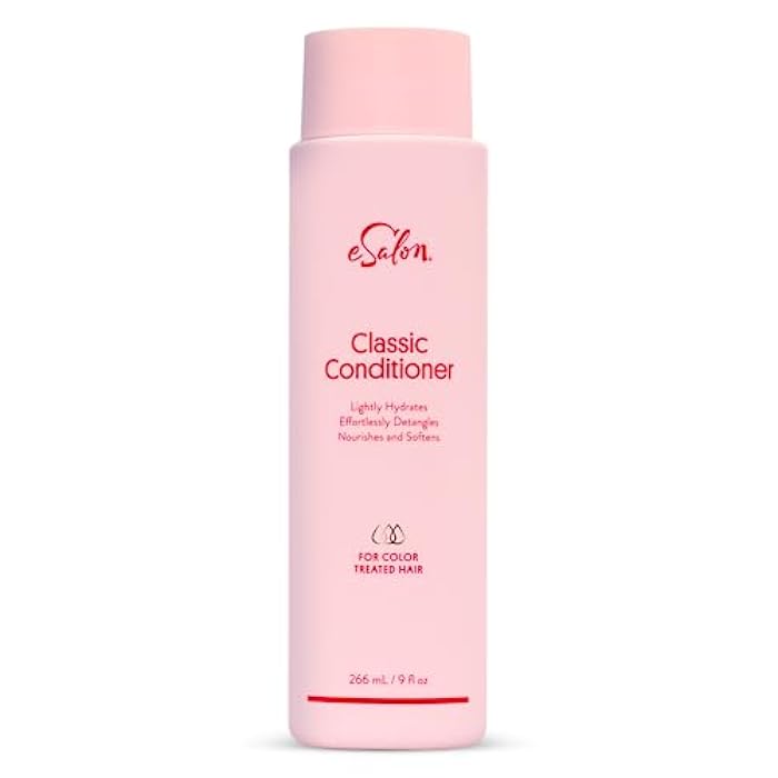 eSalon Conditioner for Color-Treated Hair, Classic Color Care Protecting Conditioner (9 fl oz), Sulfate-Free (SLS and SLES) to Prevent Color Fade, Hair Color Safe - Image 1