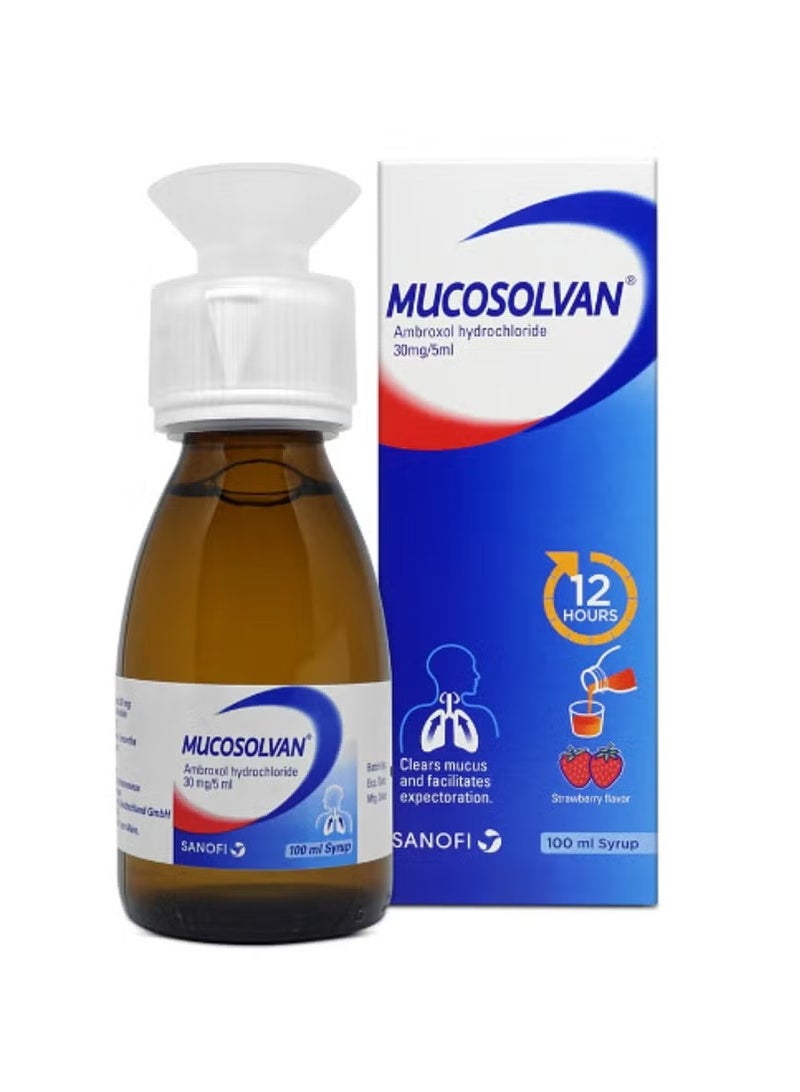 MUCOSOLVAN 30MG/5ML SYRUP 100ML