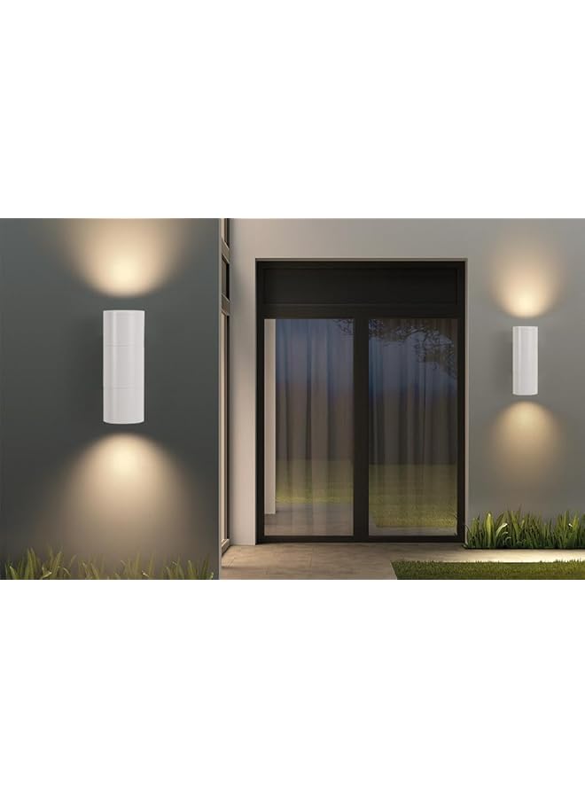 V.nice Outdoor Wall Light GU10 Up Down Light – IP65 Waterproof Exterior Sconce Lamp, 2 Sizes & 2 Colors, Aluminum Modern Wall Lamp for Porch, Patio, Doorway, Garden - Image 3