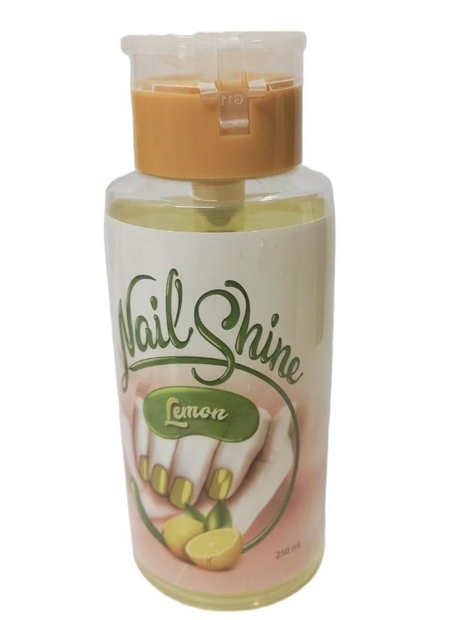 Nail Shine Lemon Polish Remover 250 Ml - Image 1