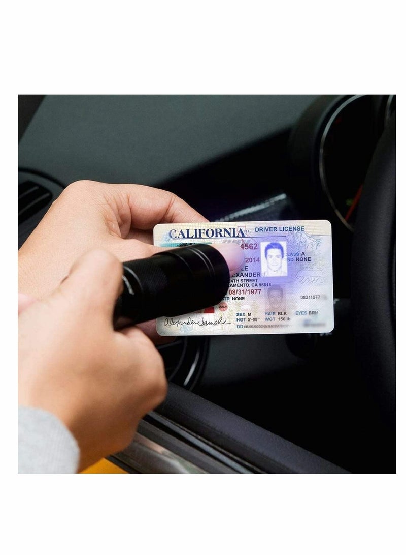 UV Flashlight Black Light, 365nm 5W Ultraviolet Blacklight Detector for Dog Urine, Pet Stains, and Bed Bug Black - Image 2