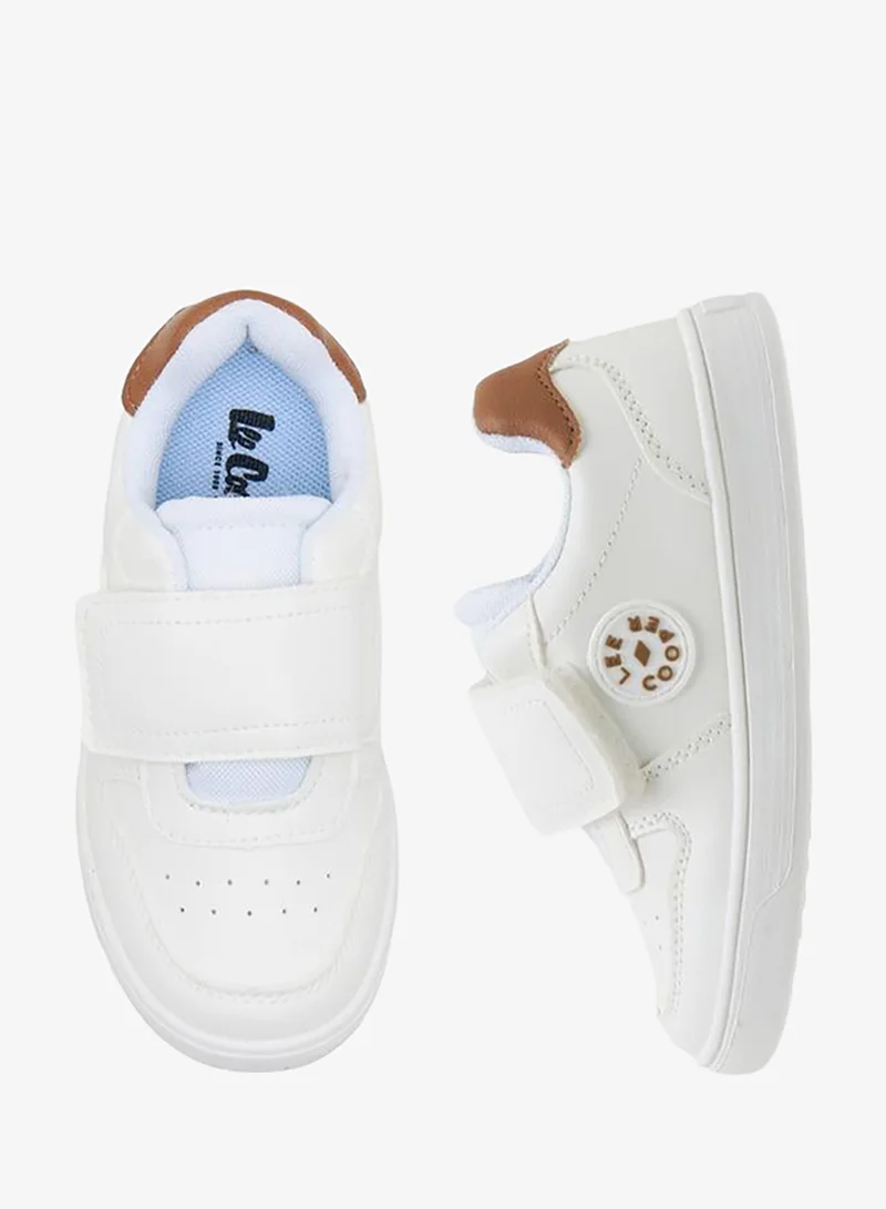 لي كوبر Boys Hook & Loop Ankle Sneakers