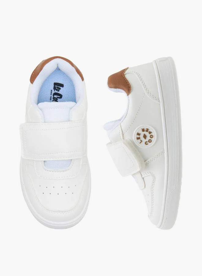 لي كوبر Boys Hook & Loop Ankle Sneakers
