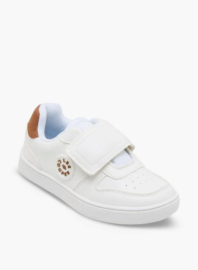 لي كوبر Boys Hook & Loop Ankle Sneakers
