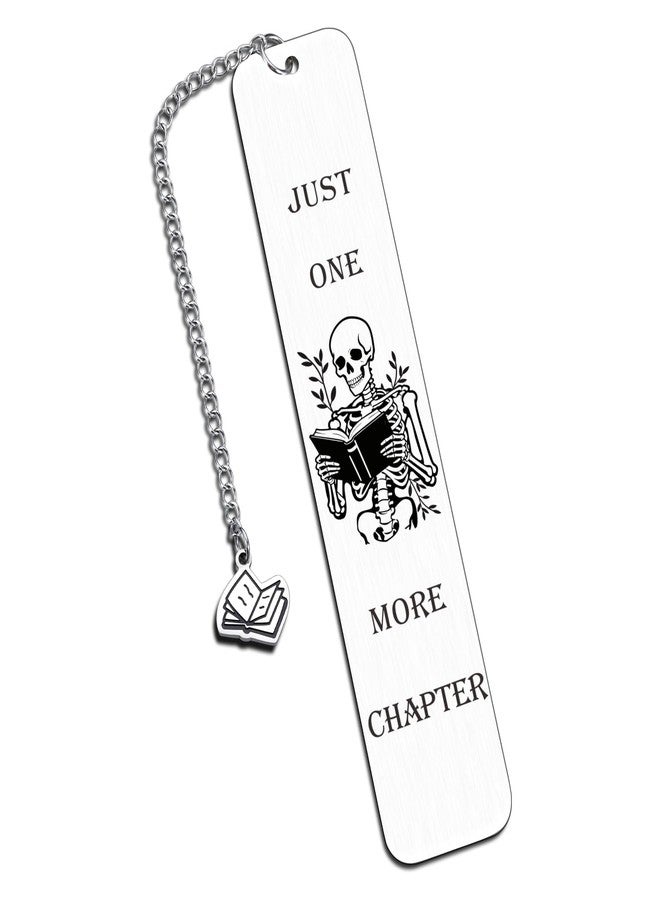 FOOZDEEVAAQ Gothic Skeleton Bookmarks for Women Men Graduation Gift for Daughter Son Dark Romance Book Lovers College Dorm Room Essentials for Guys Back to School Christmas Stuffer Valentines Gift for Kids - Image 1