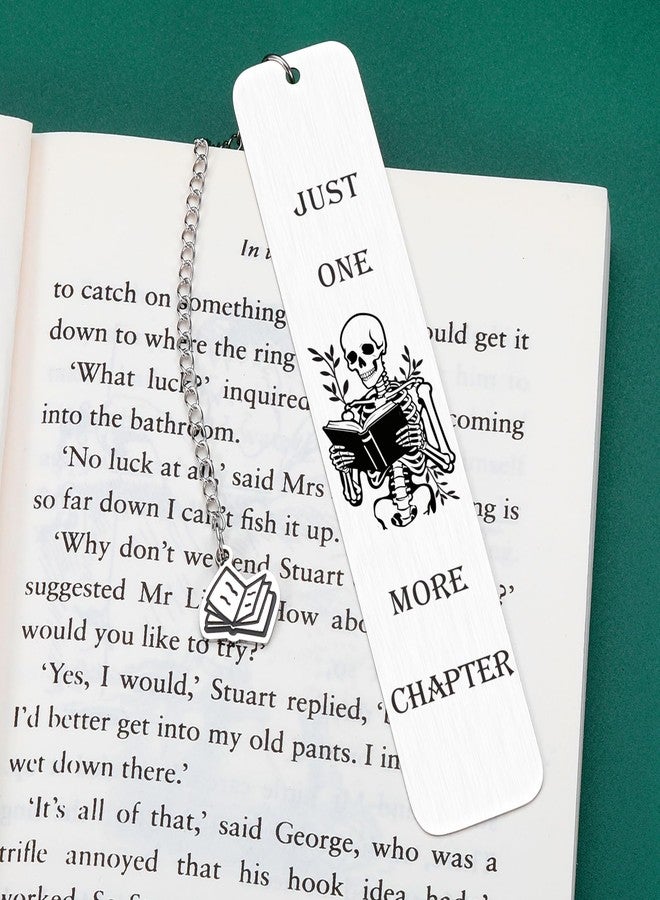 FOOZDEEVAAQ Gothic Skeleton Bookmarks for Women Men Graduation Gift for Daughter Son Dark Romance Book Lovers College Dorm Room Essentials for Guys Back to School Christmas Stuffer Valentines Gift for Kids - Image 4