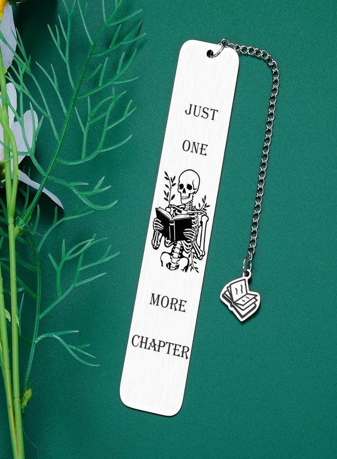 FOOZDEEVAAQ Gothic Skeleton Bookmarks for Women Men Graduation Gift for Daughter Son Dark Romance Book Lovers College Dorm Room Essentials for Guys Back to School Christmas Stuffer Valentines Gift for Kids - Image 3