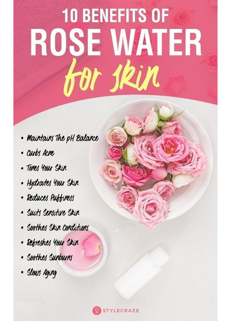 LA FRESH Rose Water With Glycerin Face And Body 250 ml - Image 4