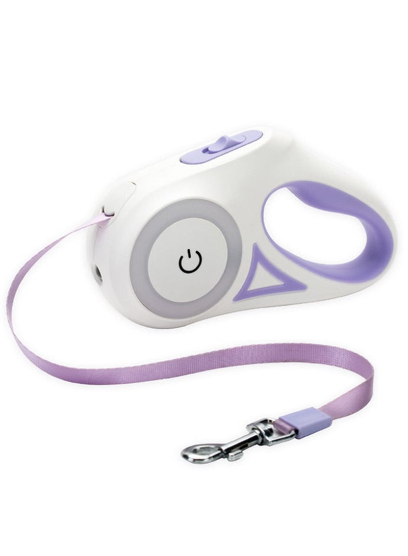 Generic 3M Retractable Dog Leash Durable Pet Lead for Dogs with Single Hand Braking Locking System Automatic Extension Telescopic Design Comfortable Handle Walking Running Safety Belt  - Image 5