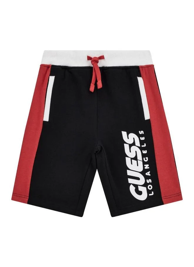 جس Kids Colourblock Active Shorts