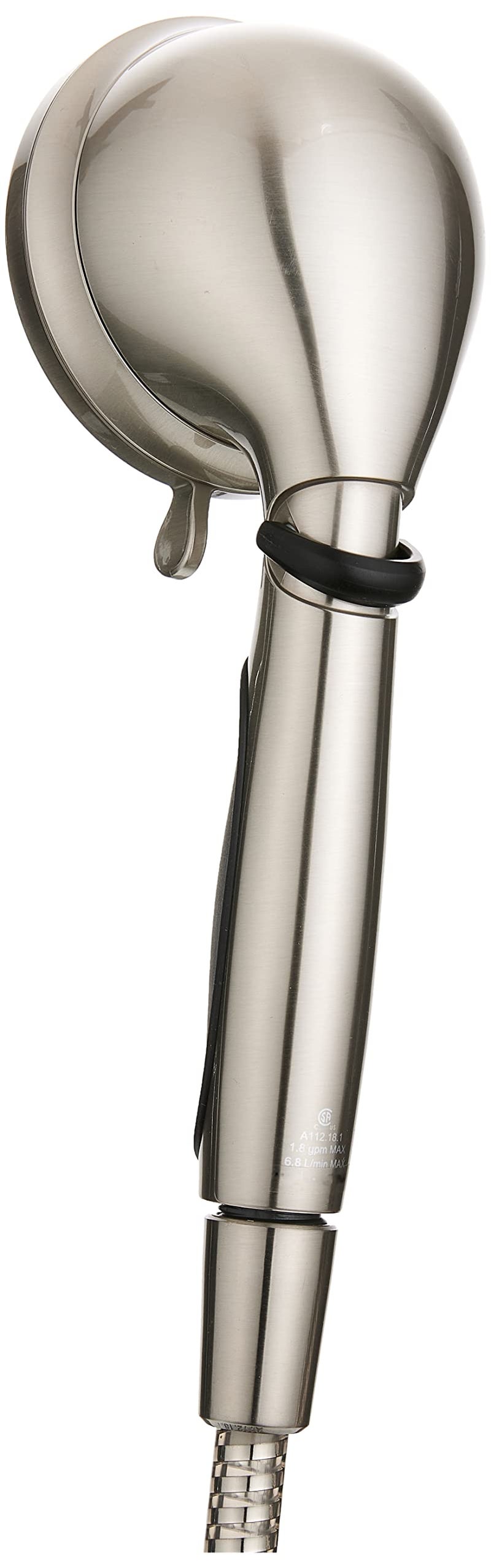 Oxygenics ETL Oxygenics 92489 Fury RV Handheld Shower - Brushed Nickel, 72 inch Hose length - Image 3