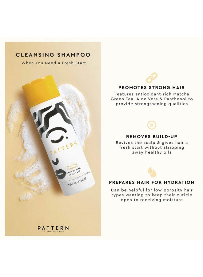 PATTERN Beauty by Tracee Ellis Ross Cleansing Shampoo w Matcha Green Tea, Aloe and Green Tea for Curls & Coils 7.8 fl oz - Image 3