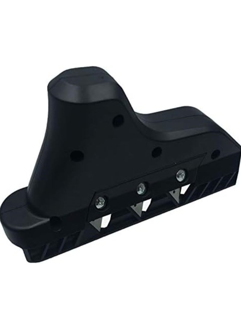 M MIAOYAN Hand planer drywall cutting tool, drywall trimmer, gypsum board trimmer, three-blade planer, gypsum board chamferer, 45° bevel, right angle planer - Image 1