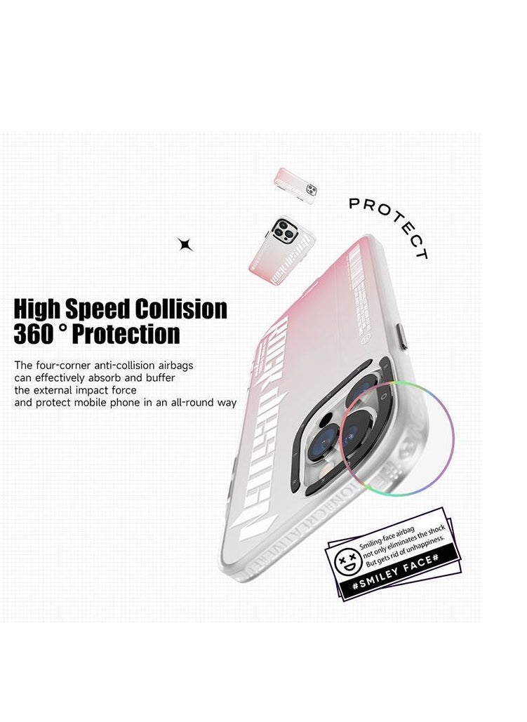 Rock Space Impression Inshare Protective Case for iPhone 13 Pro Max  Black/White