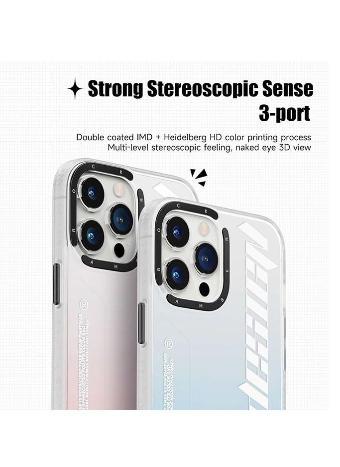 Rock Space Impression Inshare Protective Case for iPhone 13 Pro Max  Black/White