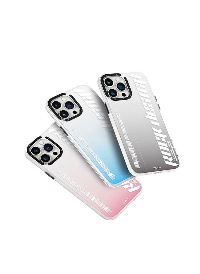 Rock Space Impression Inshare Protective Case for iPhone 13 Pro Max  Black/White