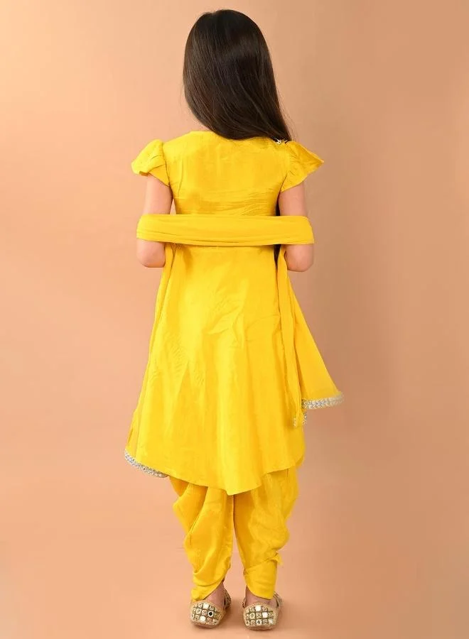 ليل بيكس طقم كورتا بيجاما أناركالي مزين