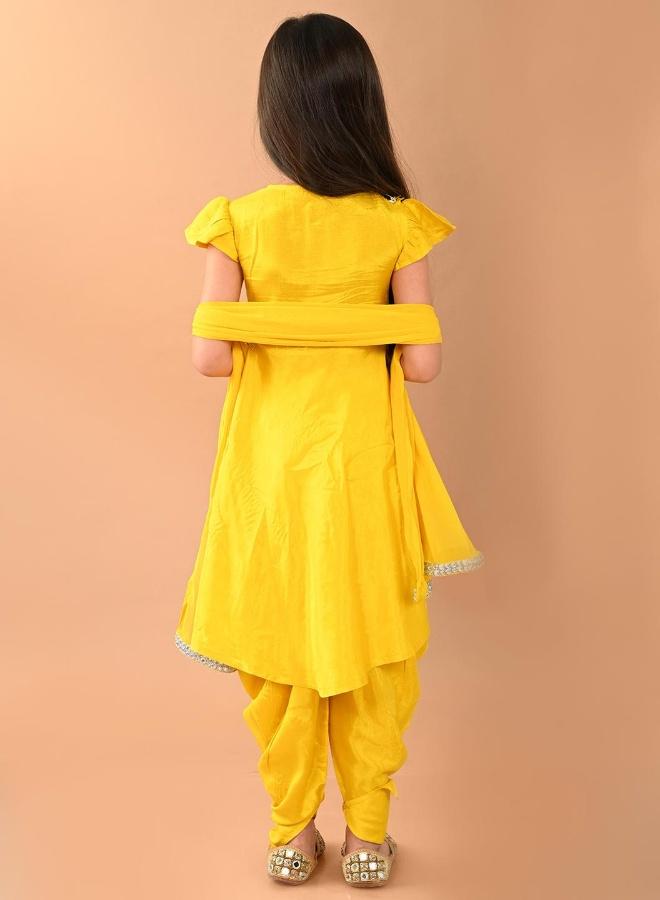 LILPICKS Embellished Anarkali Kurta Pajami Set - Image 2