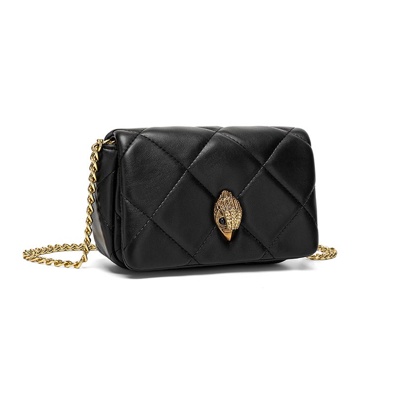 Kurt Geiger Women's Chain Crossbody Bag with Eagle Head Hardware - Small Square Shoulder Bag - Image 5