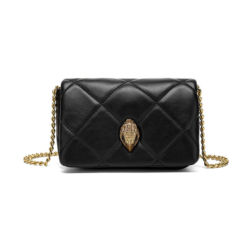 Kurt Geiger Women's Chain Crossbody Bag with Eagle Head Hardware - Small Square Shoulder Bag - Image 2
