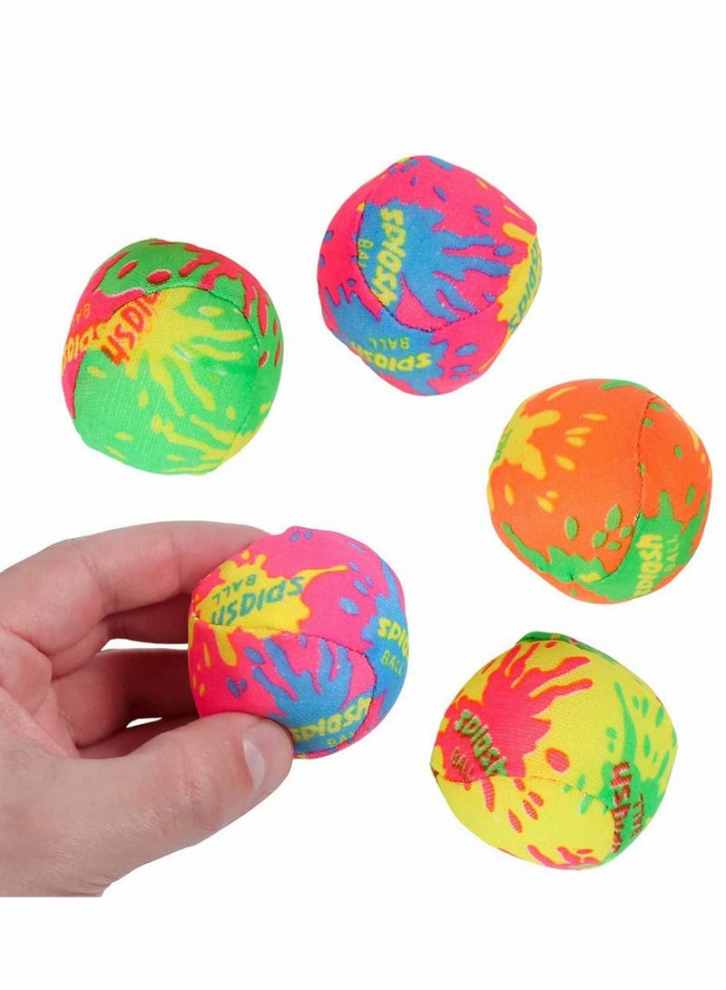 KASTWAVE 24 Pack Splash Water Balls Bombs with Mesh Bag, Soaking Games for Swimming Pool Summer Beach Activities Kids Party Favors, Mini 2 Inch - Image 4