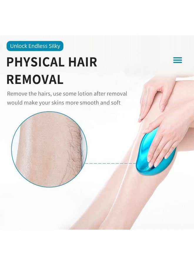 TOPHAVEN Magic Painless Crystal Hair Eraser for Women & Men Skin Exfoliator, Legs, Back & Reusable Safe Crystal Hair Eraser for Physical Hair Removal - Image 5