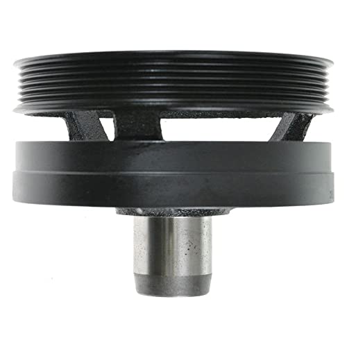 TRQ Harmonic Balancer Damper Crankshaft Pulley 53020689AB Compatible with Dodge Truck Jeep - Image 3