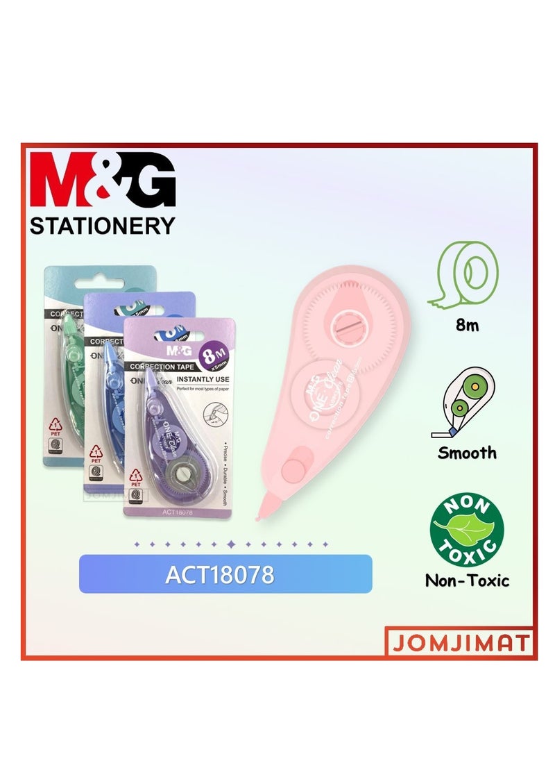 M&G Chenguang Correction Tape One Clean 8mX5mm - No: ACT18078 - pzsku/Z72D0197163B7370E1494Z/45/_/1719764349/cb168e5b-6190-45bc-9a9c-cf923f070a9a