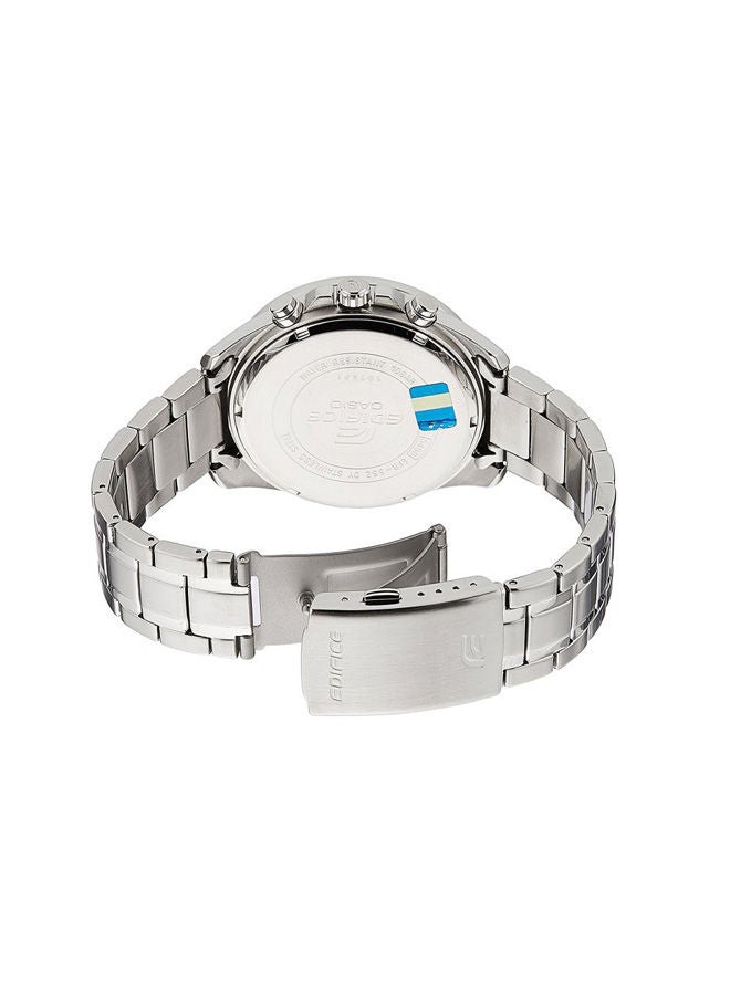 كاسيو ساعة يد من الستانلس ستيل كرونوغراف EFR-552D-1A3VUDF - Image 2