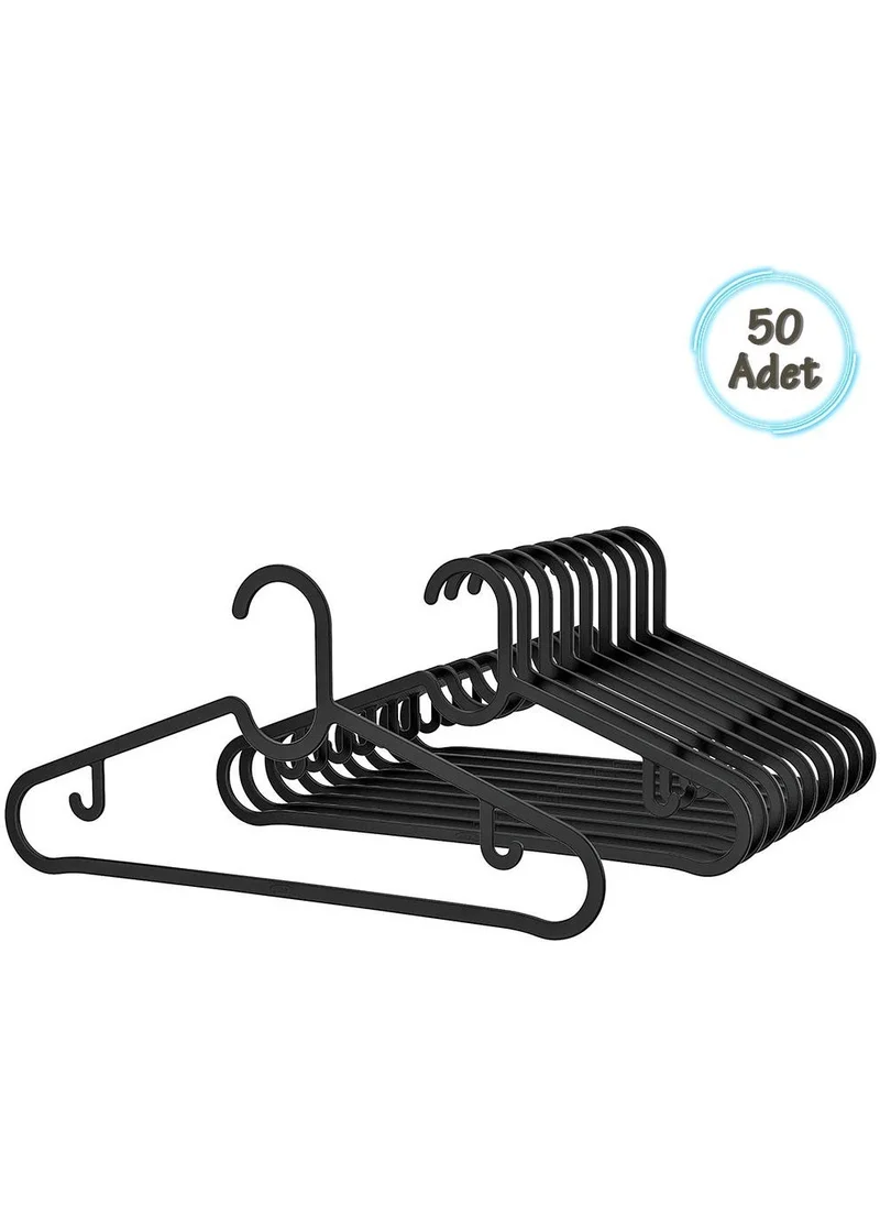 ماشو تريند 50 Li Slim Hanger Hanger - With Premium Plastic Hanger - Practical Clothes Hanger Spruttig