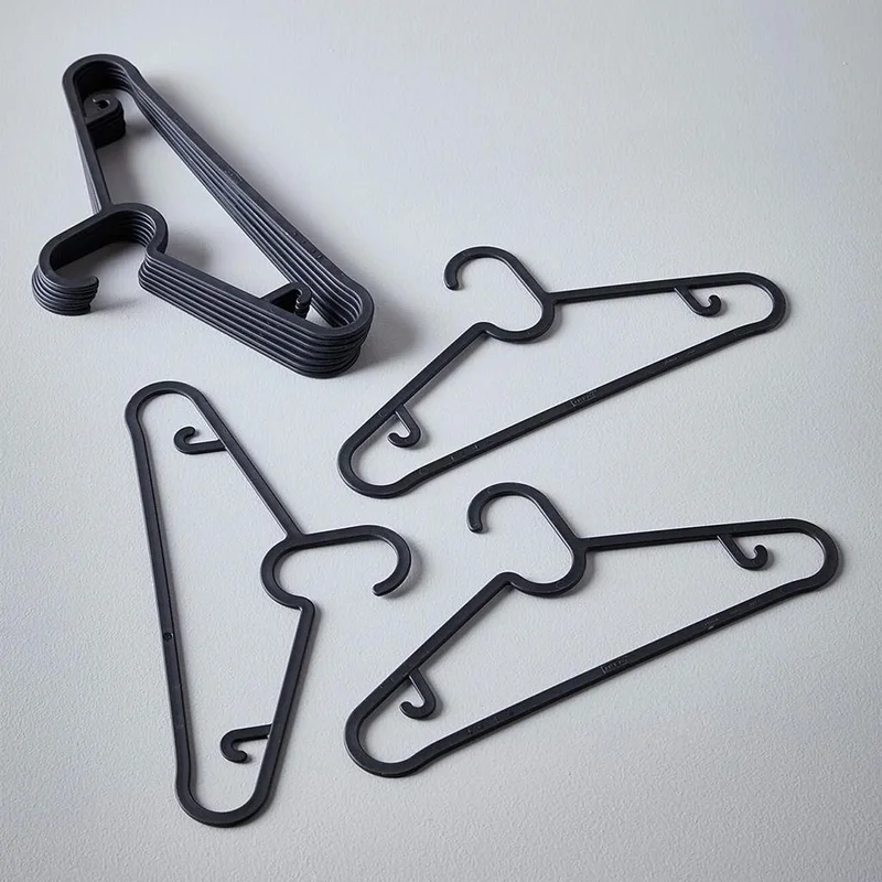 ماشو تريند 50 Li Slim Hanger Hanger - With Premium Plastic Hanger - Practical Clothes Hanger Spruttig