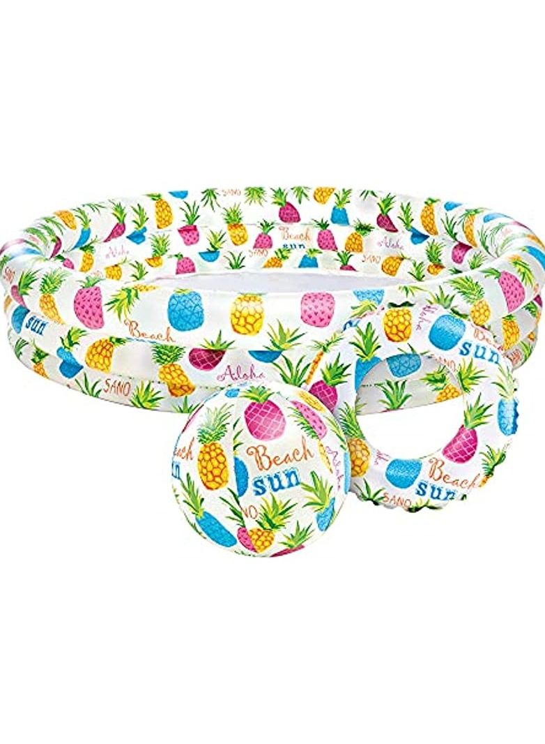 INTEX 3 Ring Pool Set - Fishbowl - Image 1