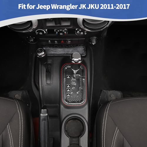 RT-TCZ غطاء تزييني من ألياف الكربون لذراع نقل الحركة لجيب JK RT-TCZ لجيب رانجلر JK JKU 2011-2017 - Image 4