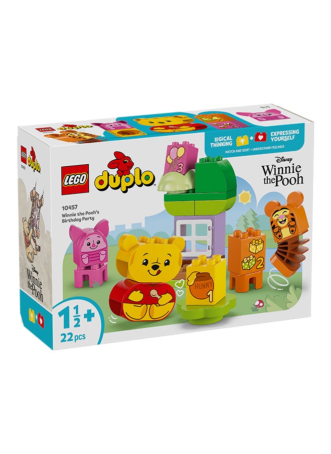 LEGO Duplo Disney Tm Winnie The Pooh'S Birthday Party 10457 (22) Pieces  - Image 2