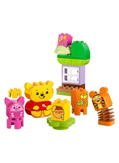 LEGO DUPLO  Disney Winnie the Pooh’s Birthday Party Building Toy - Educational Playset with 3 Figures incl. Tigger and Piglet - Birthday Gift Idea for 1.5 Plus Year Old Toddlers, Boys & Girls 10457 (22 pieces)  - Image 5