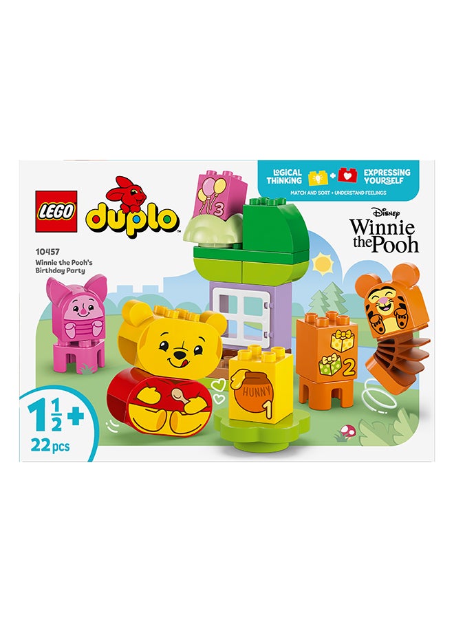 LEGO Duplo Disney Tm Winnie The Pooh'S Birthday Party 10457 (22) Pieces  - Image 4