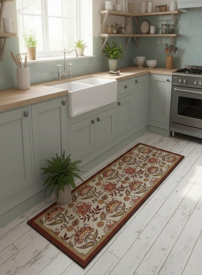 proxin Rectangular Kitchen Mat Set of 2 (118x38cm, 58x38cm) - Water Absorbing, Anti-Slip, Waterproof, Washable Floor Mats for Home, Cooking Area & Sink Runner (Colour 6) - Image 5