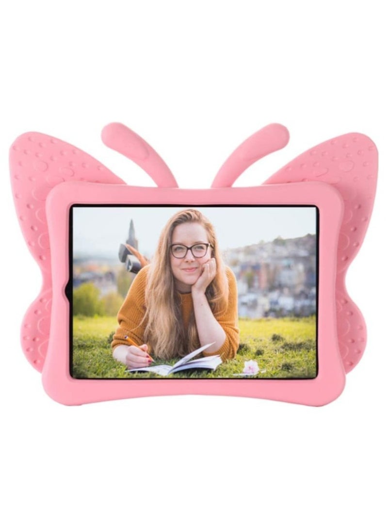 ELTRAZONE حافظة آيباد إير 4 للأطفال، حافظة الجيل الرابع من آيباد إير للأطفال بتصميم فراشة لطيف خفيفة الوزن مضادة للصدمات واقية مع قاعدة لحافظة آيباد إير 2020 آيباد 10.9/آيباد برو 11 2020 2018 الجيل الأول والثاني - Image 4