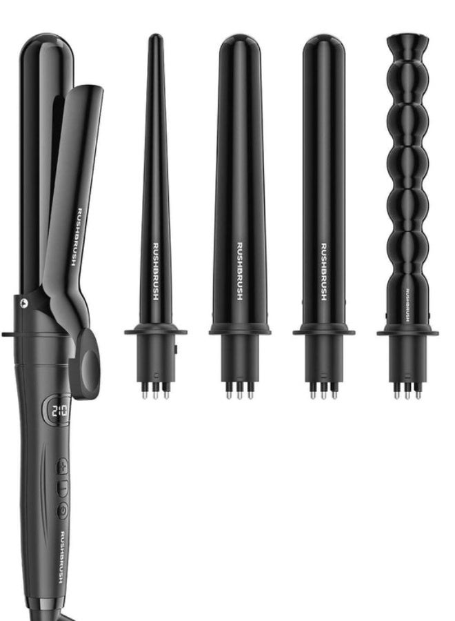 Rush Brush RushBrush 5in1 Curling Set -Black - Image 1
