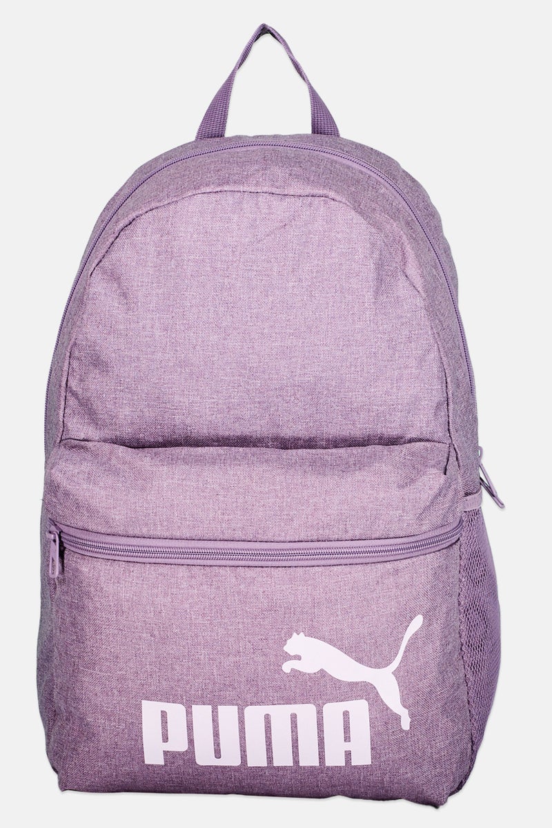 PUMA Men Band Logo Backpack 30 L x 43 H x 13 W cm, Plum/Black - Image 1