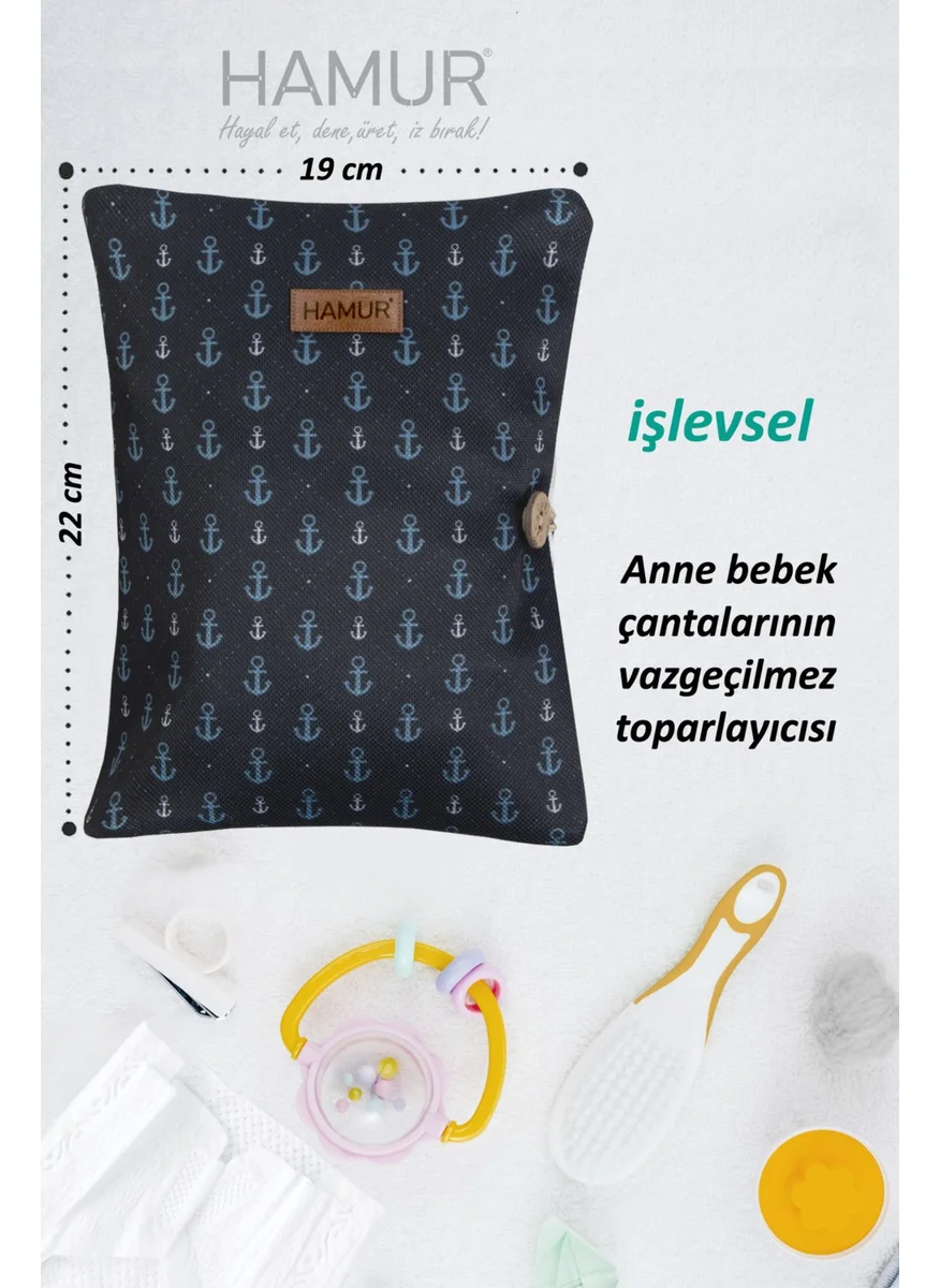 هامور Mother Baby Care Bag Newborn Diaper Changing Organizer Bag Organizer Anchor