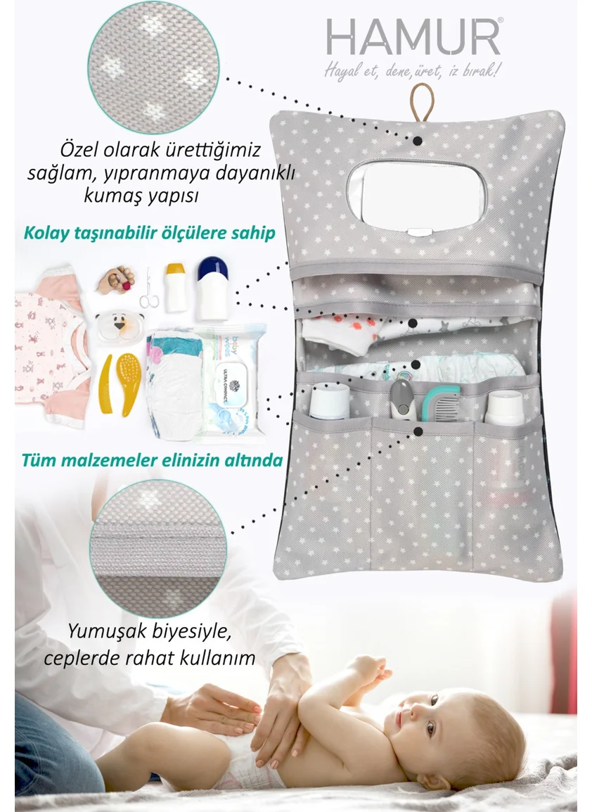 هامور Mother Baby Care Bag Newborn Diaper Changing Organizer Bag Organizer Anchor