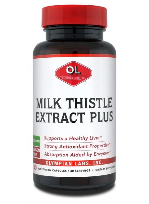 Olympian Lab Milk Thistle Extract Plus, 60-Count